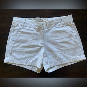 J. Crew Off White Chino Broke in Shorts